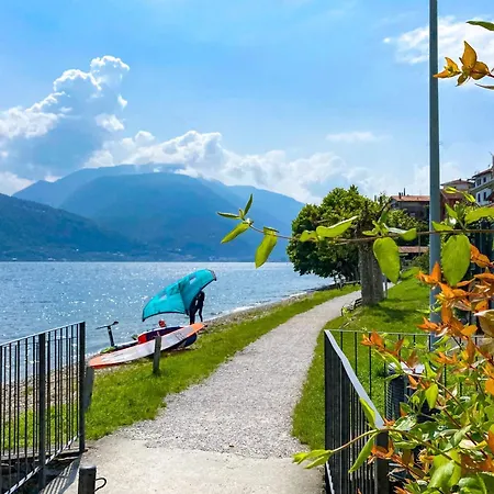 Rustico Di Pianello Naturstein-ferienhaus Am Tatil Evi Pianello Del Lario