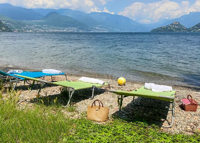 Rustico Di Pianello Naturstein-ferienhaus Am Tatil Evi Pianello Del Lario